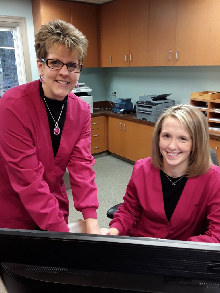 Kiesel & Maye Dental Associates dental front desk staff in Quakertown, PA