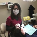 Dental hygienist at Kiesel & Maye Dental Associates