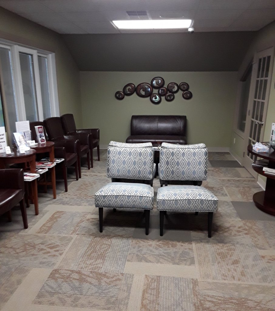 Dental patient waiting area in Quakertown, PA