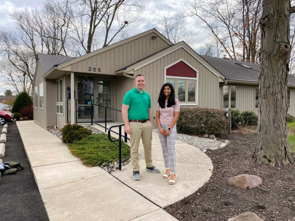 Doctors of Maye Dental Associates outside of the office